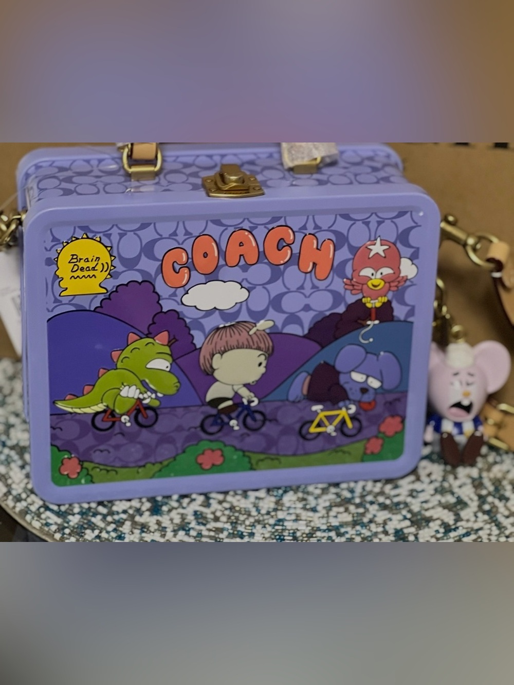 Coach x Brain Dead Lunch Box Crossbody Bag